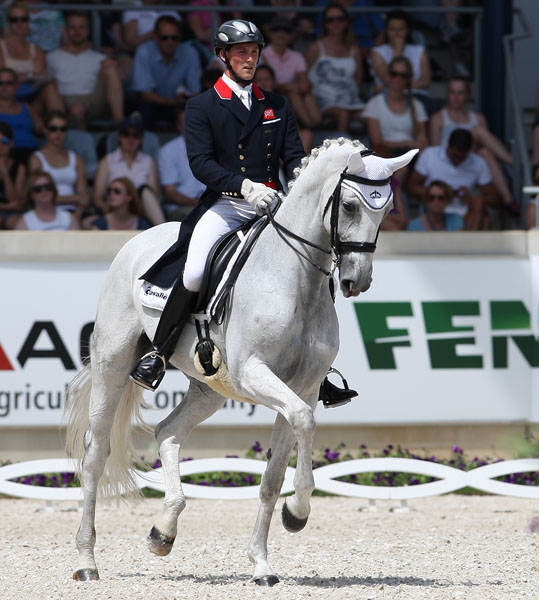 Michael Eilberg on Half Moon Delphi. © Ken Braddick/dressage-news.com